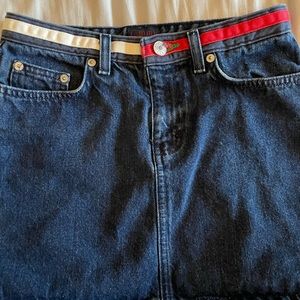 Denim skirt